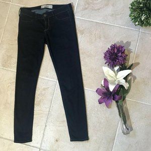 Hollister Super Skinny Women's Blue Jeans Size 7R - 28 x 29 125